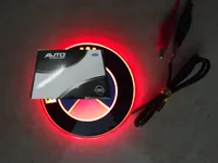 BMW 4D LED LOGO için Işık Araba Aksesuarları Rozetleri Amblem 12 V 82mm Beyaz Mavi Kırmızı Yüksek Kaliteli Arka Işıklar