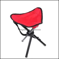Camp Furniture And Sports & Outdoors Three Legged Stool For Outdootr Cam Hiking Folding Chair Seat Easy To Carry Thicken Fishing Stools Fact