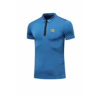 Málaga CF Nuovo design Moda Design da uomo Pollo T-shirt da calcio a manica corta Polo T-shirt a secco rapido all'ingrosso