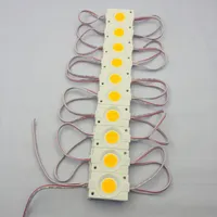 40 pz Forma quadrata Pannocchia LED Lampada Lampada Modulo DC 12V per retroilluminazione del segno LED per la lettera del canale FAI DA TE