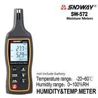 SNDWAY SW572 Handheld Portable high precision Digital LCD Air Temperature Humidity Meter Thermometer Hygrometer Gauge Tester