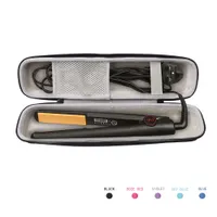 1 pcs v doré max thermofreneur classique professionnel styler noir rouge portable électrique pince de coiffure sac de curling