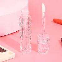 3ml vazio tubos de brilho labial clear cristal batom frasco refilável labelo garrafa diy vazio labial tubo de óleo mulheres diy amostra