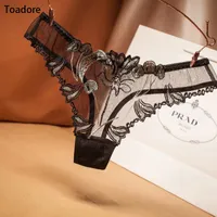Kvinnors trosor Sexiga Lace Tangas Mujer Thong Underkläder Transparent Kvinna Seamless Tanga Teen Girl's Thongs String Underkläder