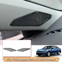 Аксессуары для укладки автомобилей для Volkswagen Jetta A7 2019- настоящее время A-Pillar Speaker Box Sequins Internal Frame Cover Auto Accessories
