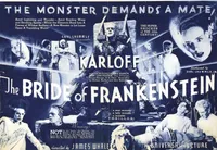 BRIDE OF FRANKENSTEIN Movie 1935 Paintings Art Film Print Silk Poster Home Wall Decor 60x90cm