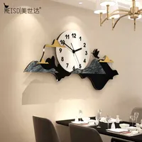 Orologi da parete Meisd Grande orologio Creativo Appeso Silenzioso Appeso Moderno Design Quartz Horloge Home Decor Soggiorno