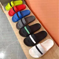 Fashion Men Women Sandals Designer Home Shoes Luxury Slippers Summer Casual Wide Flat Slide Lovers Slipper Flip Flop With Box