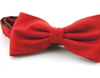 Stripe bowtie 12*6cm bowknot 30 Colors solid color bow Tie Men s Tie set for Father s Day Men s business bowtie Christmas