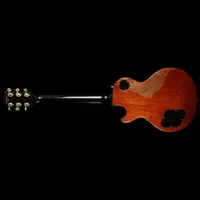 Reliquia pesada 1959 Marc Bolan Tribute Tributo Mate Natural Guitarra eléctrica Chablis Gold Grover Sintonizadores, Hardware cromado, Cuerpo de caoba marrón, cuello negro