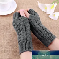 Tricoté longueur longueur doigt gant free gants hiver gants sans doigt gants de doigt pour femmes fille fille unisexe usine prix expert qualité qualité style