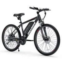 US сток Metakoo CyberTrack 100 горный электрический велосипед черный 26 дюймов BAFANG 350 Вт бесщеточный мотор Shimano 21-скоростной механизм Systema38288o