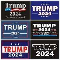 2024 Trump carro adesivos 2024 US presidencial campanha trunfo adesivo 14.8 * 21 cm pvc tags trunfo 2024 adesivo de carro adesivo para carros decor