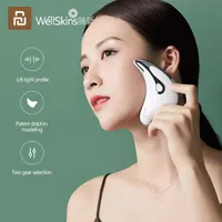 Wellskins Micro-Strom intelligentes Heben Kratzmassaginstrument BJ808 Heben und festziehen Gesichtskonturkurve 220309