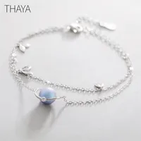 Thaya Midsummer Night's Dream дизайн 'браслеты S925 серебряный браслет женский фантастический стиль элегантный изюминка ювелирные изделия для дружбы 210315
