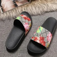size 35-46 Men Women Sandals with Correct Flower Box Dust Bag Designer Shoes snake print Luxury Slide Summer Wide Flat Sandals Slipper