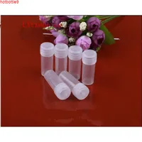 Free Shipping 5g ml Frosted Plastic Empty Bottle Screw Lid Pill Smalls Powder Cosmetic Containershigh qualtity