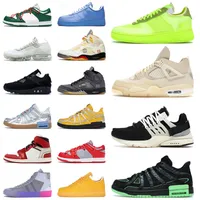 Off White x Sb Dunk Low Casual Shoes Jordan 1 4 Jumpman 5 Airforce Air Force Mca AF1 Rubber Volt Black Basketball Tn Plus Fly knit 2.0 Casual Sports Sneakers Trainers