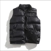 뉴 캐나다 미국 스타일 망 자유형 깃털 다운 n의 겨울 재킷 패션 조끼 Bodywarmer 고급 방수 패브릭 남성과 여성 Tracksuit M-3XL