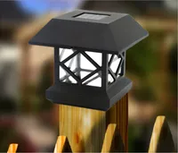 LED Solar Pillar Wandlamp Waterdichte Outdoor Sensor Solar Lights Stigma Light Villas Tuin Veranda Thuis Landschap Verlichting