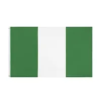 90x150 cm Nigerian flagga högkvalitativa grossisttryckta flygande hängande rumskontor dekor 3x5ft polyester nationella flaggor i Nigeria