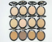 Nuevo Maquillaje Face Powder Plus Foundation Powder con Puff 15g Beauty Cosmetics Powder Powder Foundation 12pcs