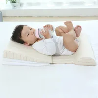 Kissen geborenes Babyschlaf Antispuck Milch Krippe Kinderbett Positionieren Keil Anti-Refluxkissen Baumwollpolstermatte
