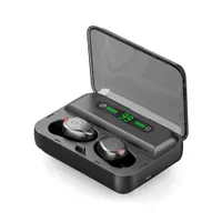 F9-5 sem fio bluetooth fones de ouvido TWS V 5.0 Fones de ouvido estéreo à prova d 'água de fones de ouvido com caixa de carregamento de exibição LED