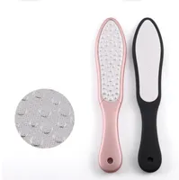 New Double Sides Foot Rasp Callus Dead Skin Remover Exfoliating Pedicure Stainless Steel Manual Foot File Foot Care SN2376