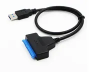 USBケーブル3~3コンピュータケーブルコネクタ2.0 SATAアダプタケーブルサポート2.5インチSSD HDDハードドライブ