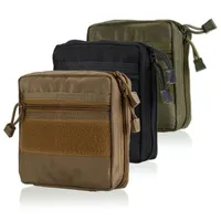 Outdoor Bags Tactical Molle Pouch Multifunktionell Första Kit Utility Emergency Verktyg Bag Överlevnad för Camping Vandring Jakt