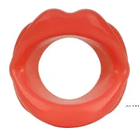 3 Цвета силиконовые резиновые лица тонкий тренажер для губной тренажер оральный рот мышц подтягиватель против старения морщин подбородок Massager уход RRA9789