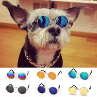 Ropa para perros moda gafas para mascotas gatos pequeños solares de sol