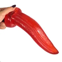 NXYファク-S男性および女性の肛門プロテーゼGスポット刺激性の玩具前立腺マッサージ製品透明な赤いプラグ1207