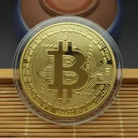 Bitcoin Bit Collection рекламный потенциал памятная монета для семейного друга