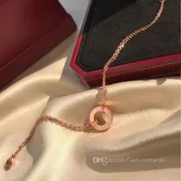 Designer Diamond Naszyjniki męskie wisiorki damskie biżuteria srebrne prezenty f srebrne prezenty f
