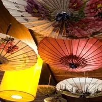 Paraplu's Chinese stijl bloemen doek paraplu pioen peach bloesem decoratieve oliekleding bloem klassieke po props
