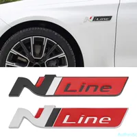 سيارة ملصقا N Line Nline Badge شعار صائق جبهة مصبغة هيونداي I30 2021 سوناتا إلنترا فيلوست كونا توكسون
