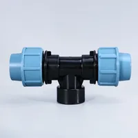 Attrezzature annaffiatori 20mm 25mm 22mm tubo flessibile con connettore a tee tubo in plastica congiunto congiunto congiunto giardino strumento di irrigazione