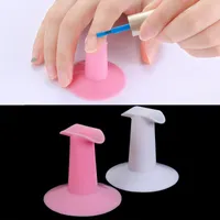 Equipamento de Arte Nail 2 Pçs / Set Pro dedo Suporte de Dedo Suporte Suporte de Pintura Plástica Suprimentos de Manicure