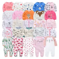 3PCS set Honeyzone born Baby Girl Clothes Full Love Print 100%Cotton Baby Boy Costume Long Sleeve Baby Girl Clothes Winter 211122