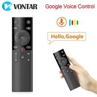 H17 Voice Remote Control 2.4G Wireless Air Mouse with IR Learning Microphone Gyroscope for Android TV Box H96 MAX X96 X4 PLUS598k2262D