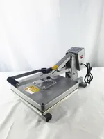 EE. UU. Warehouse Dye Sublimation Flat Heat Transfer Multifuncional Máquinas para hornear 38 * 38cm Máquina de prensa manual con pantalla DIY DIY camiseta de impresión de ropa