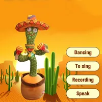 Explosive Internet Celebrities Will Dance and Cactus Creative Toys Duck Music Songs Birthday Gifts Ornaments To Attract Cust341s