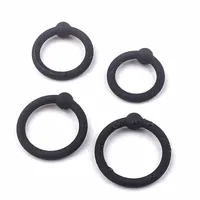 Massage 4pcs/set Silicone Cock Ring For Man Stretchy Penis Lock Sleeve Adult Product Male Delay Ejaculation Sexy Toys For Men Cockring