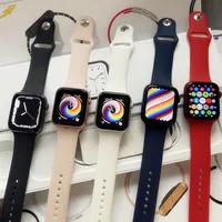 Montres intelligentes pour Apple Apparente Watch Series 7 6 Iwatch 7 IWO13 Sport Watch Charge sans fil avec boîte d'emballage