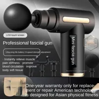 Massage Gun Household Muscle Massager Pocket Portable Mini Neck Cream Grab Electric Fitness Equipment