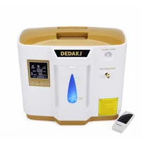 DEDAKJ 금 산소 발생기 1-7L 조정 가능한 가정용 산소 농축기 PSA 산소 메이커 기계 원자화 된 원격 제어기