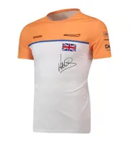 F1 Формула один гоночный костюм с короткими рукавами футболка команда костюм 2021 рубашка F1 спортивный отдых вокруг шеи быстрый сушильный футболку сверху