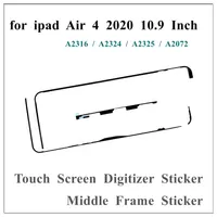 10Pcs OEM Touch Screen Digitizer Middle Frame Adhesive Strip Tape Sticker For iPad Air 4 10.9 Inch Air4 A2316 A2324 A2325 A2072